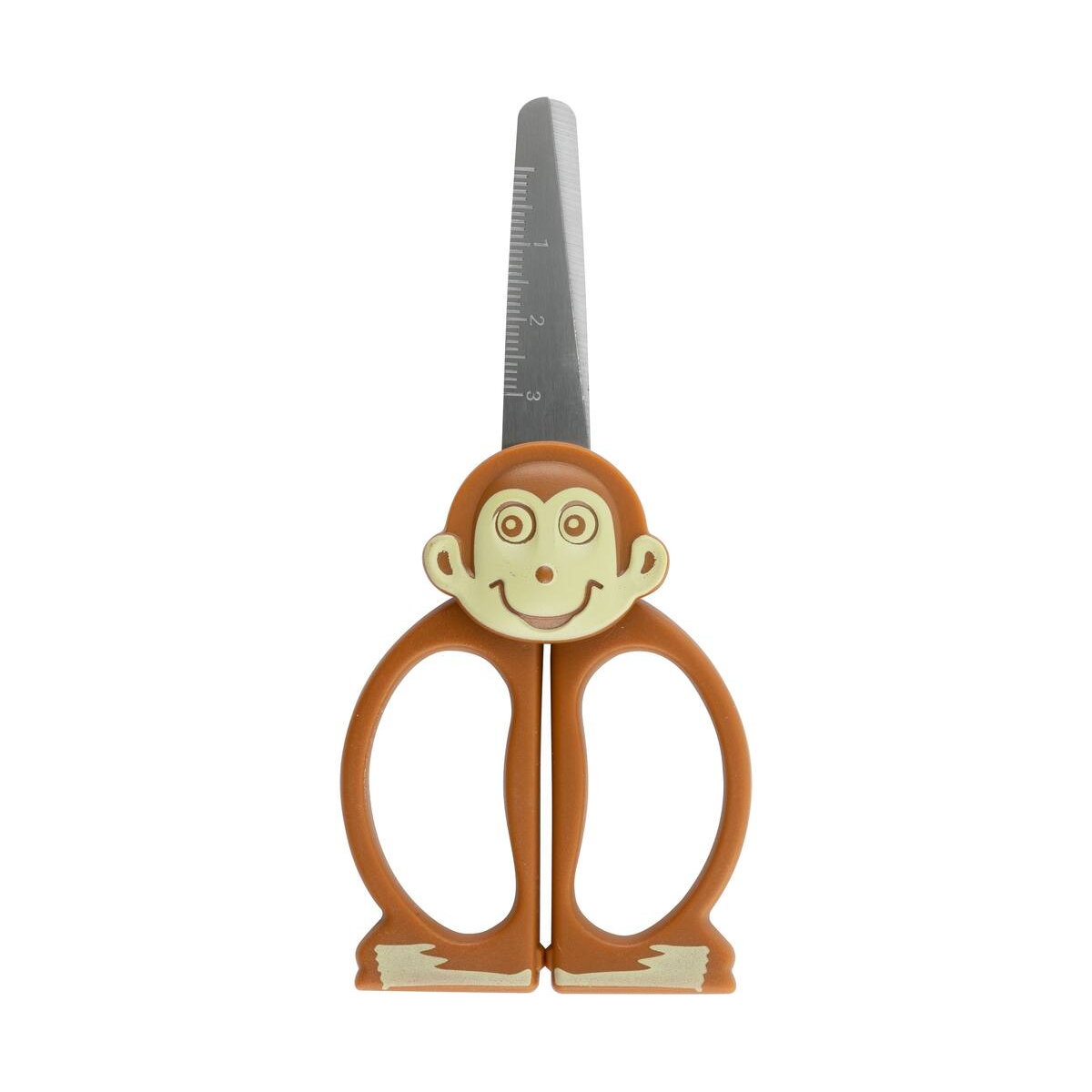 3x Motiv-Kinderschere / Bastelschere / abgerundeten Spitzen / 12 cm / 3 Motive