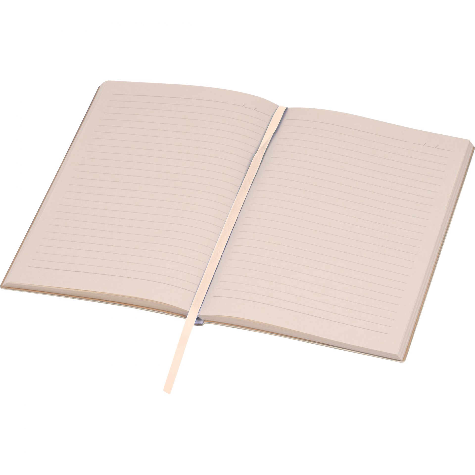 Notizbuch mit Gravur / DIN A5 / mit Softcover / 192 Seiten / Farbe: beige
