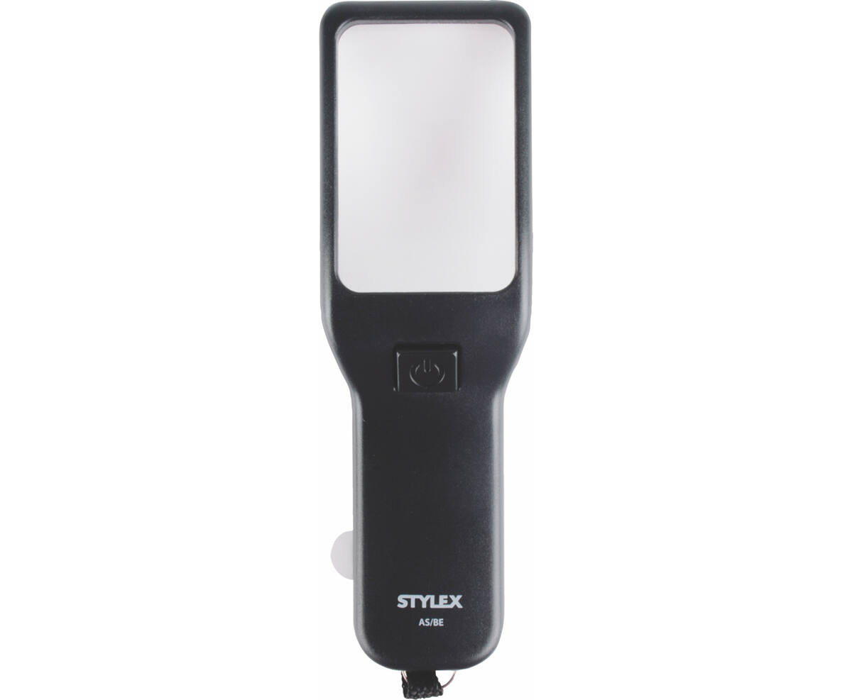 Lupe / Vergrößerungsglas / mit LED-Beleuchtung / 3-fache Vergößerung