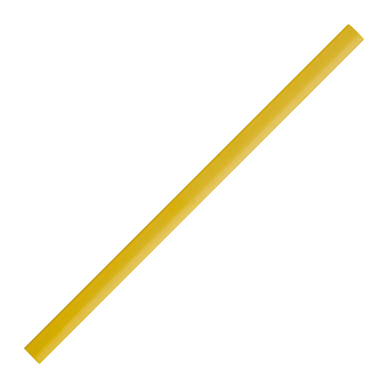 10 Zimmermannsbleistifte mit Gravur / Länge: 25cm / Farbe: lackiert gelb