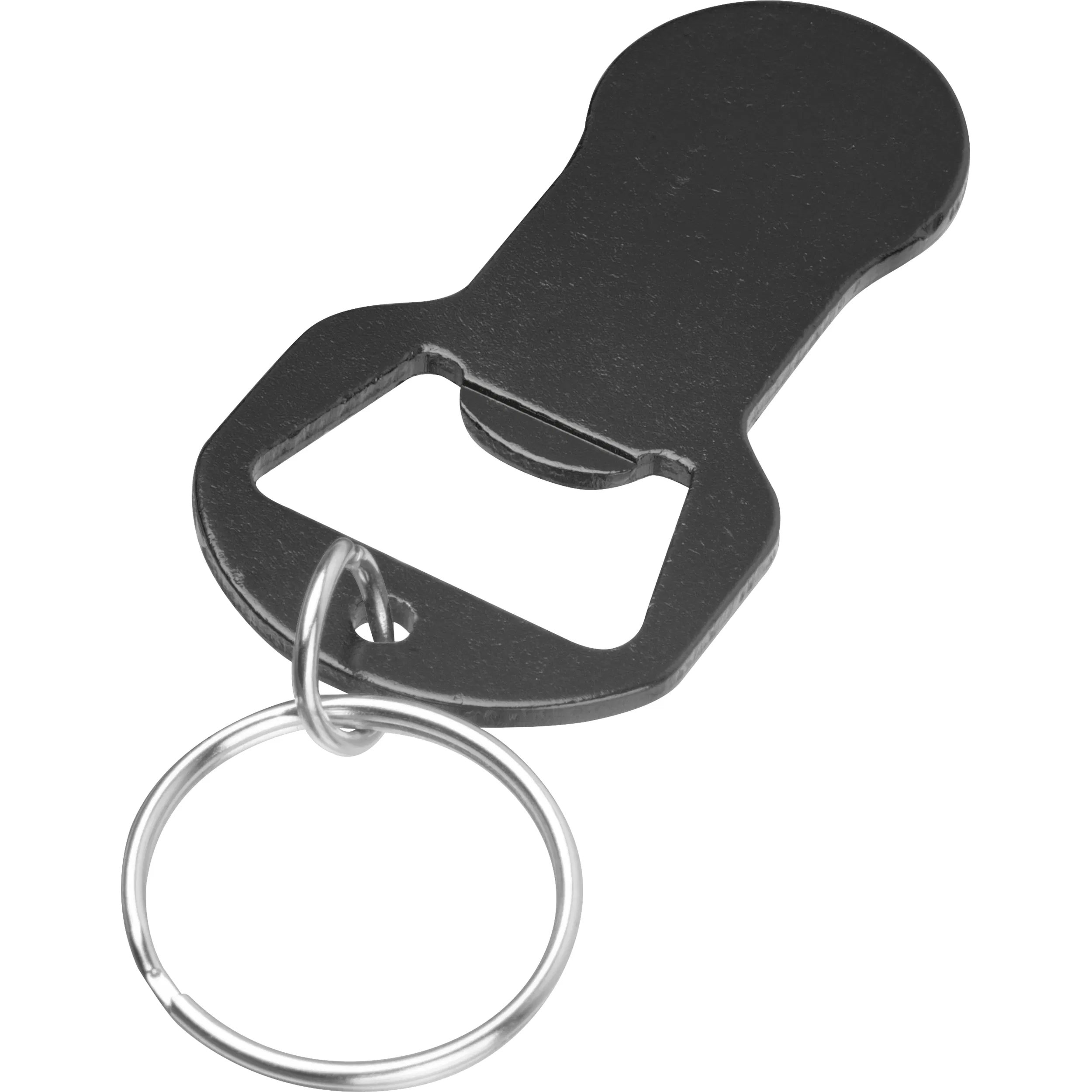Schlüsselanhänger mit Einkaufswagenlöser und Öffner / Farbe: schwarz