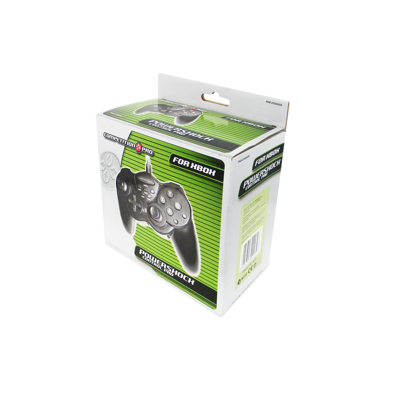 Competition PRO Powershock Controller / Gamepad mit Vibration für xBox