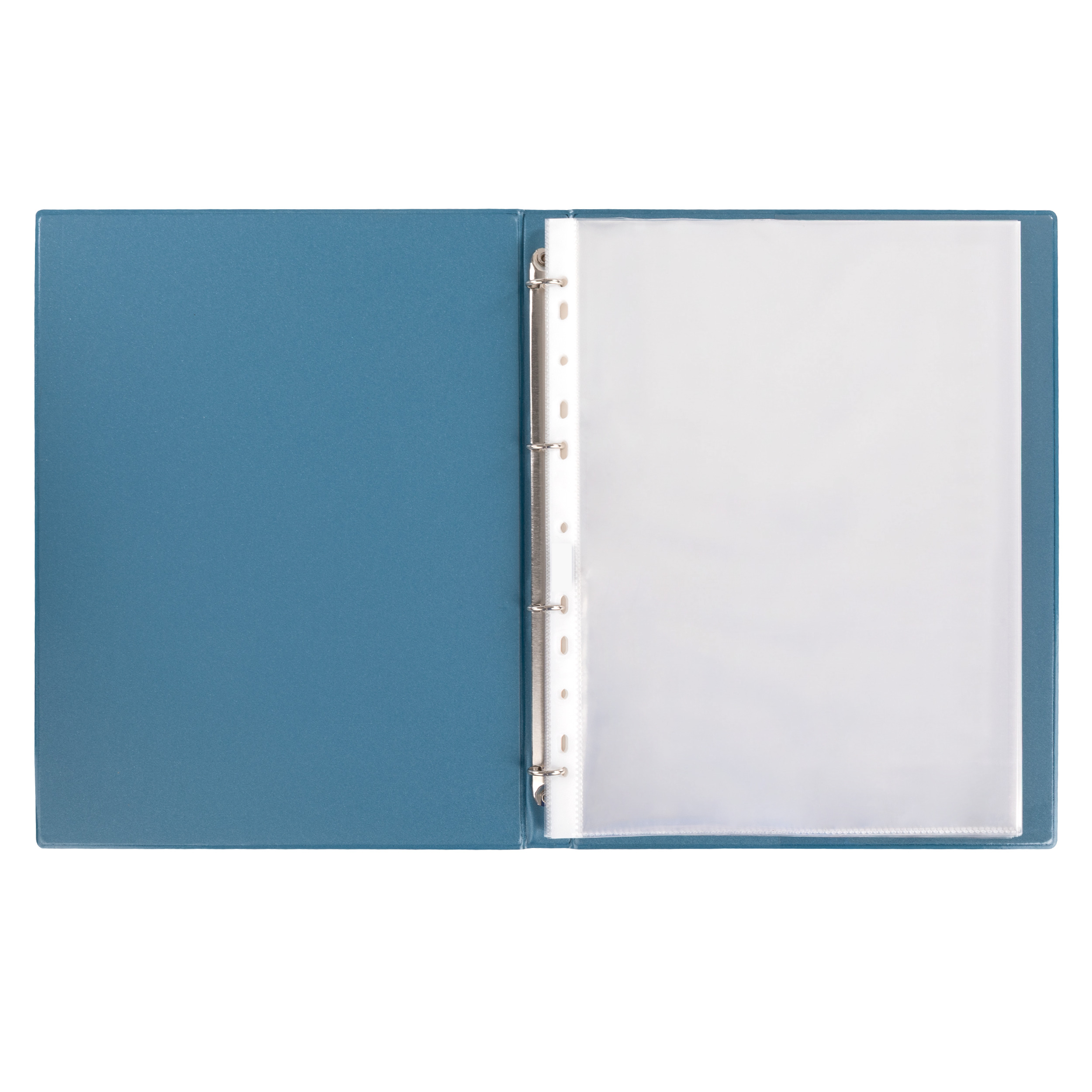 Zeugnismappe / Zeugnisringbuch / A4 / mit 10 Hüllen / Farbe: pastell blau