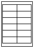 120 Etiketten 10 Blatt DIN A4 97 X 42,3