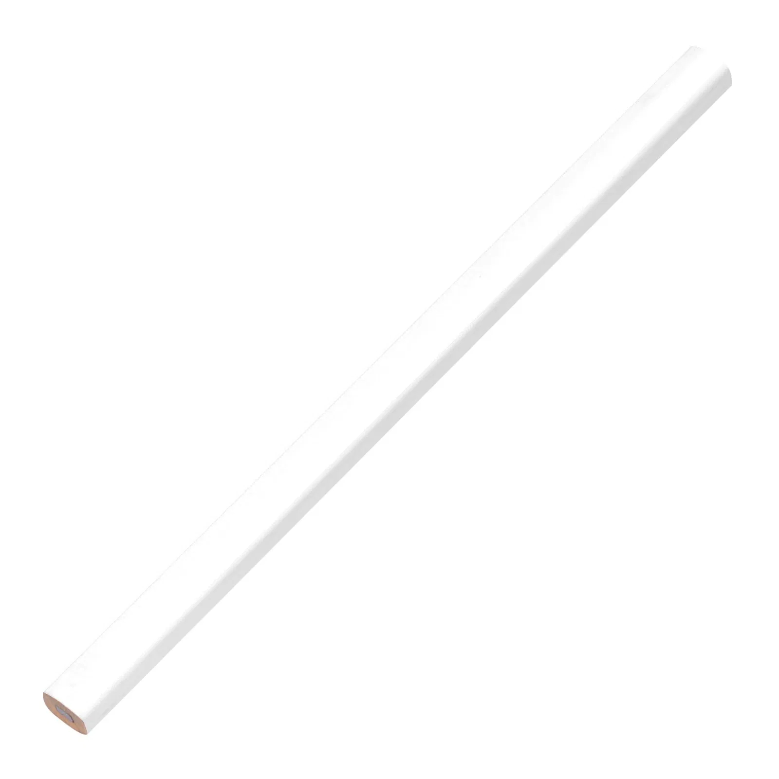 10 Zimmermannsbleistifte mit Gravur / 17,7cm / Farbe: weiß