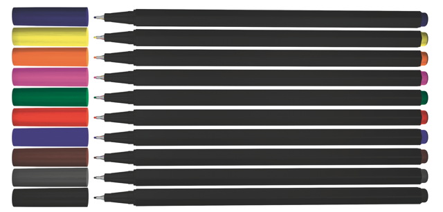 50 (5x 10Stk) Stylex Feinliner Feinschreiber 0,4 mm