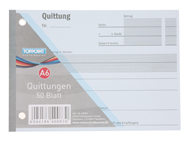 Stylex Quittungsblock Quittungen 50 Blatt DIN A6