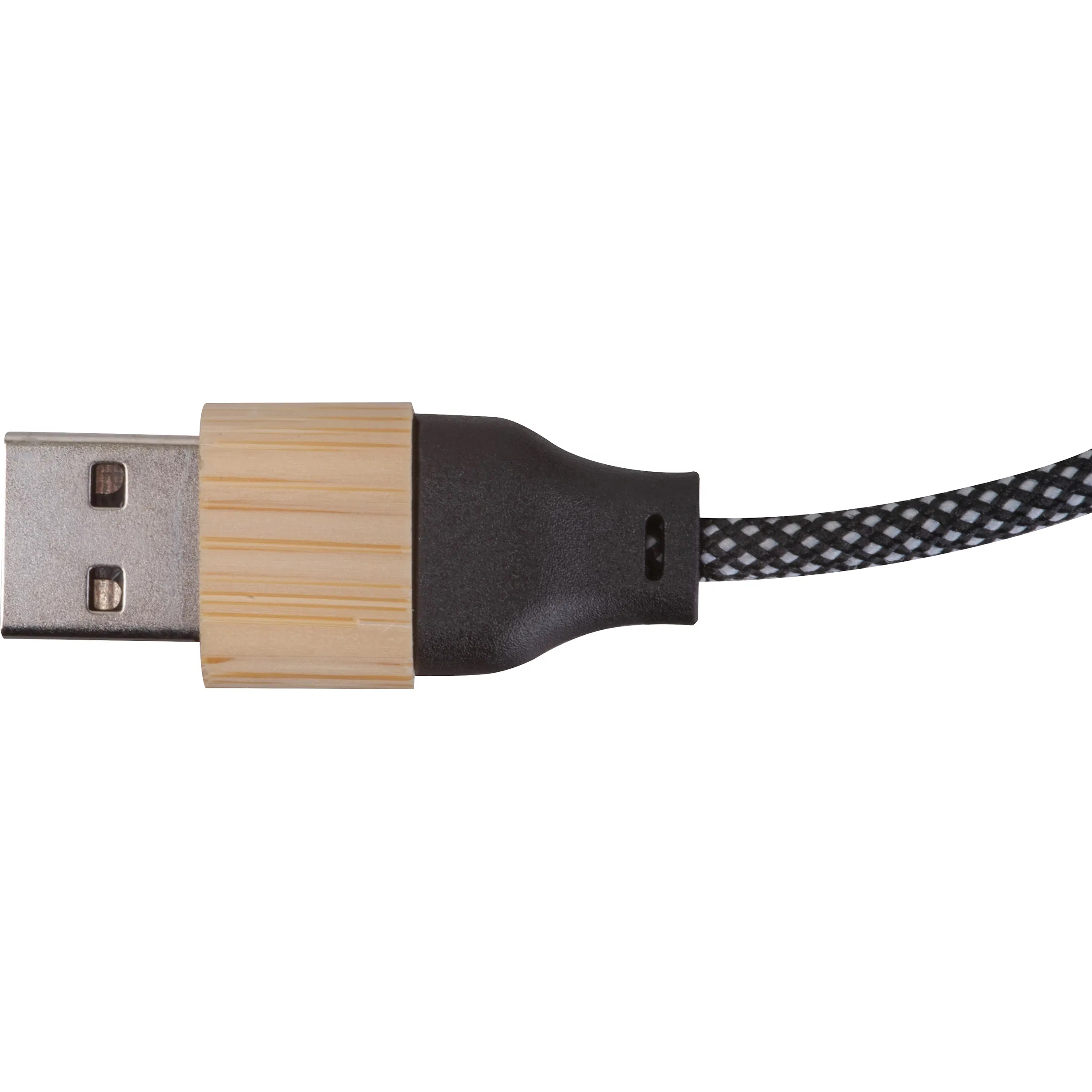 RPET Schnell-Ladekabel mit Gravur / mit 3m Länge / bis zu 60 W Leistung