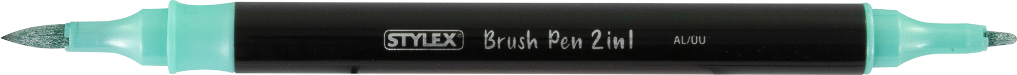 6 Metallic Doppel-Pinselmaler / Pinselstifte / Pinselmarker / Fineliner