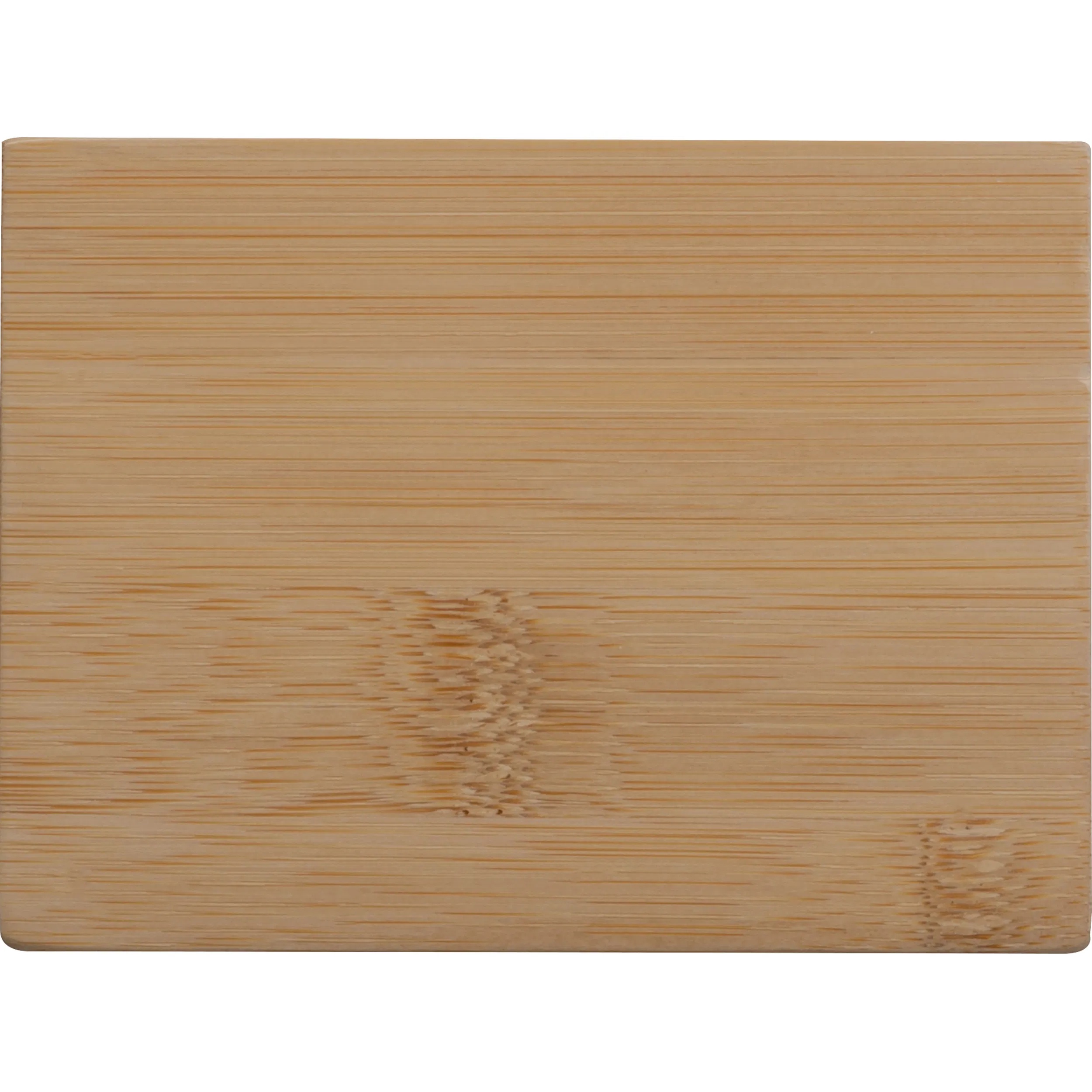 Zettelbox mit Gravur / aus Bambus / mit 700 Notizzettel