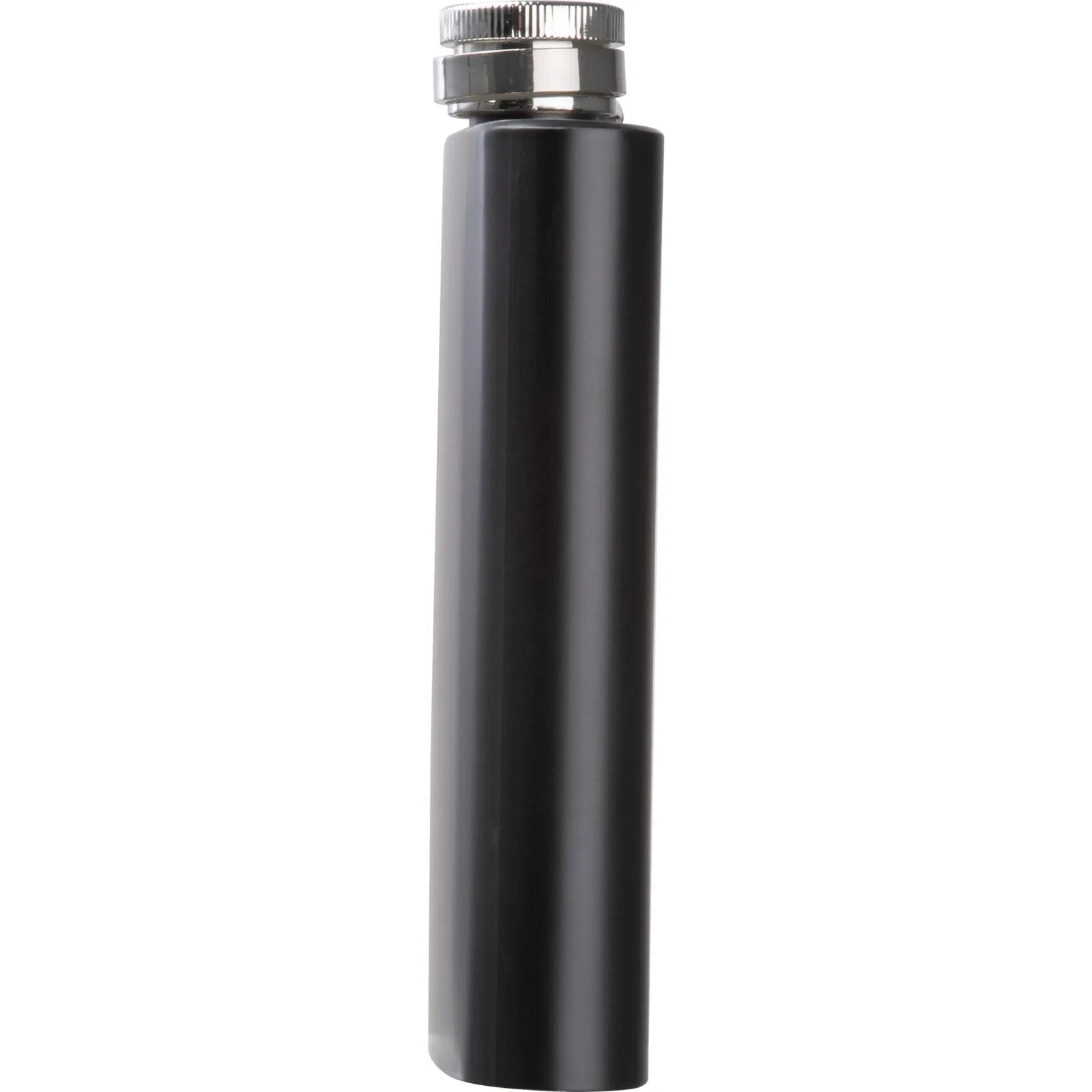 Flachmann / aus Edelstahl / 207ml / Farbe: schwarz