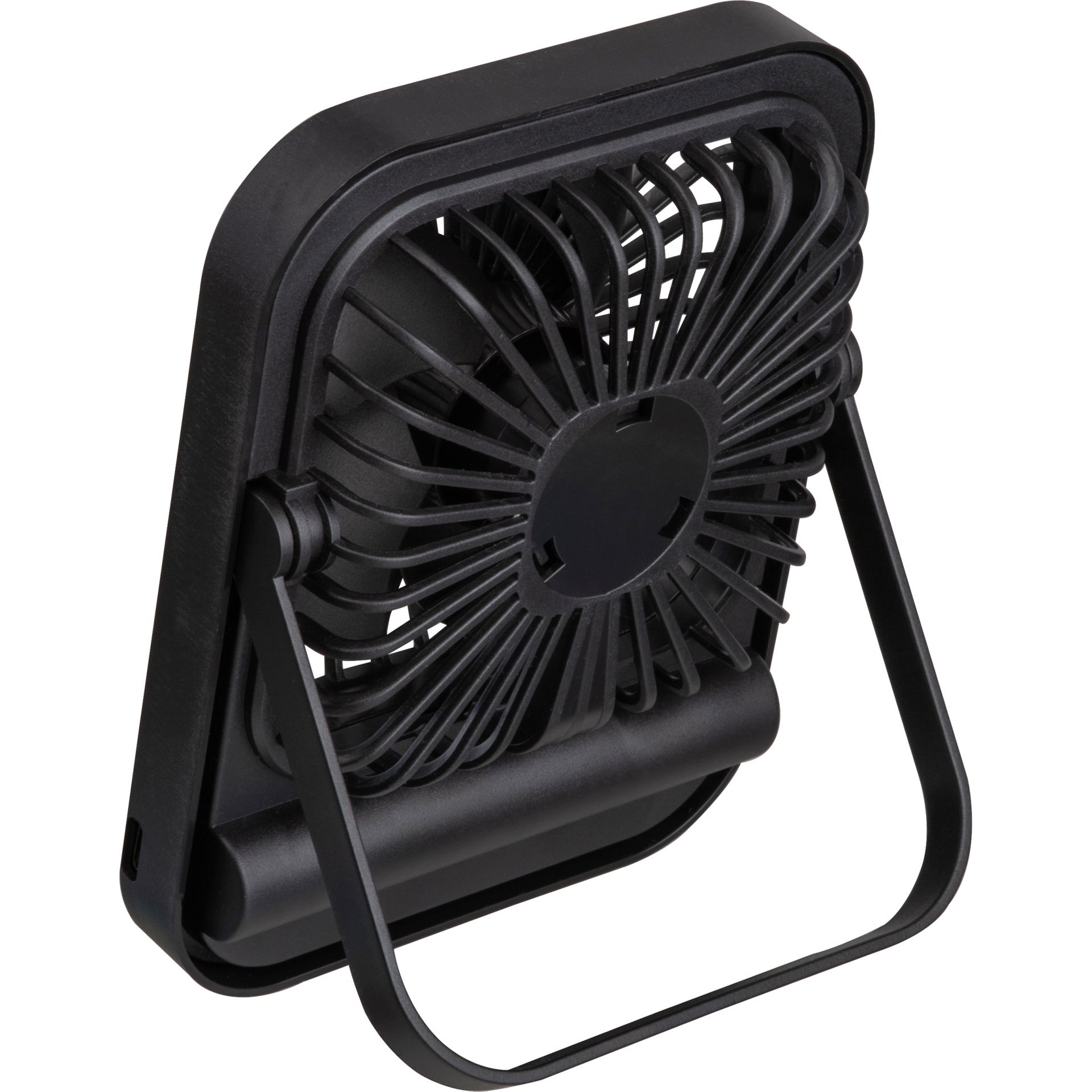 Tischventilator / mit Akku / Farbe: schwarz