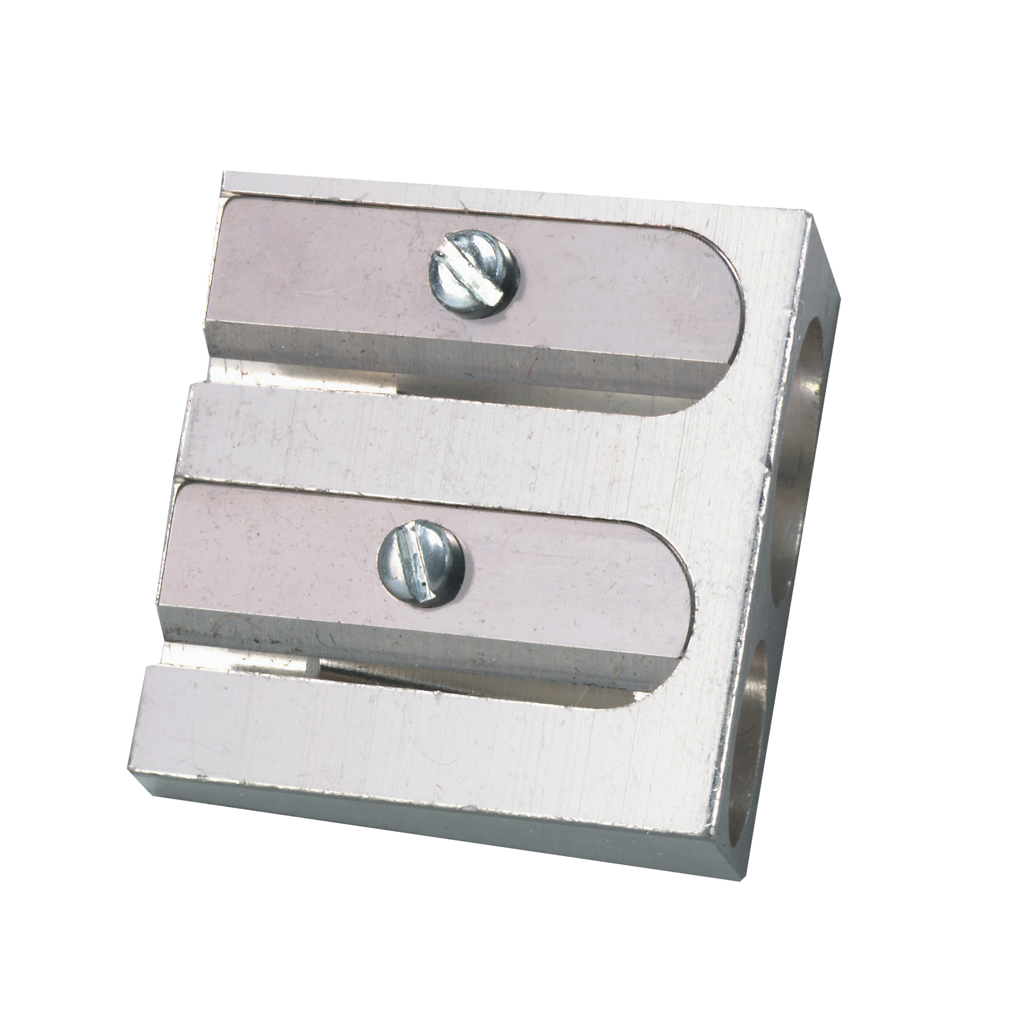 5x Herlitz Metall Doppel-Anspitzer / Bleistiftspitzer für 2 Stiftdurchmesser