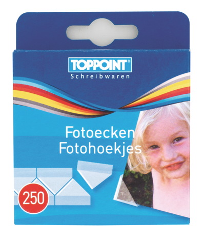 1000 (4x 250Stk) Fotoecken selbstklebend