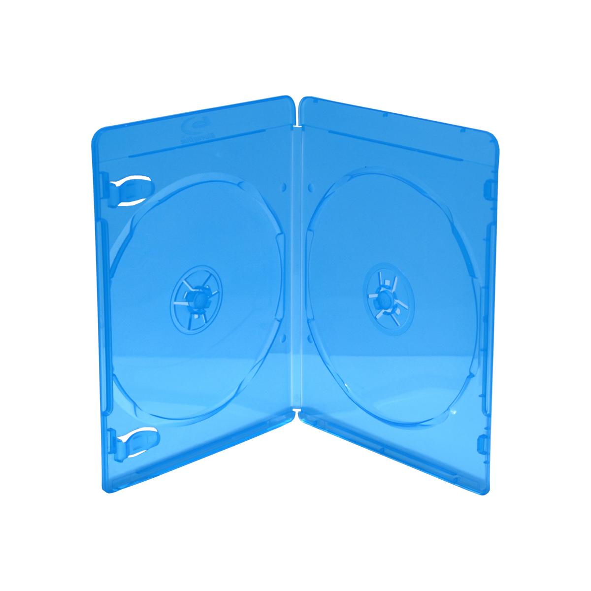 5 BluRay 2er BD Hüllen / 7mm / geeignet für 2 Datenträger