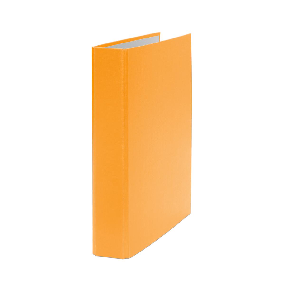 4x Ringbuch / DIN A5 / 2-Ring Ordner / je 1x hellblau, gelb, orange und lila